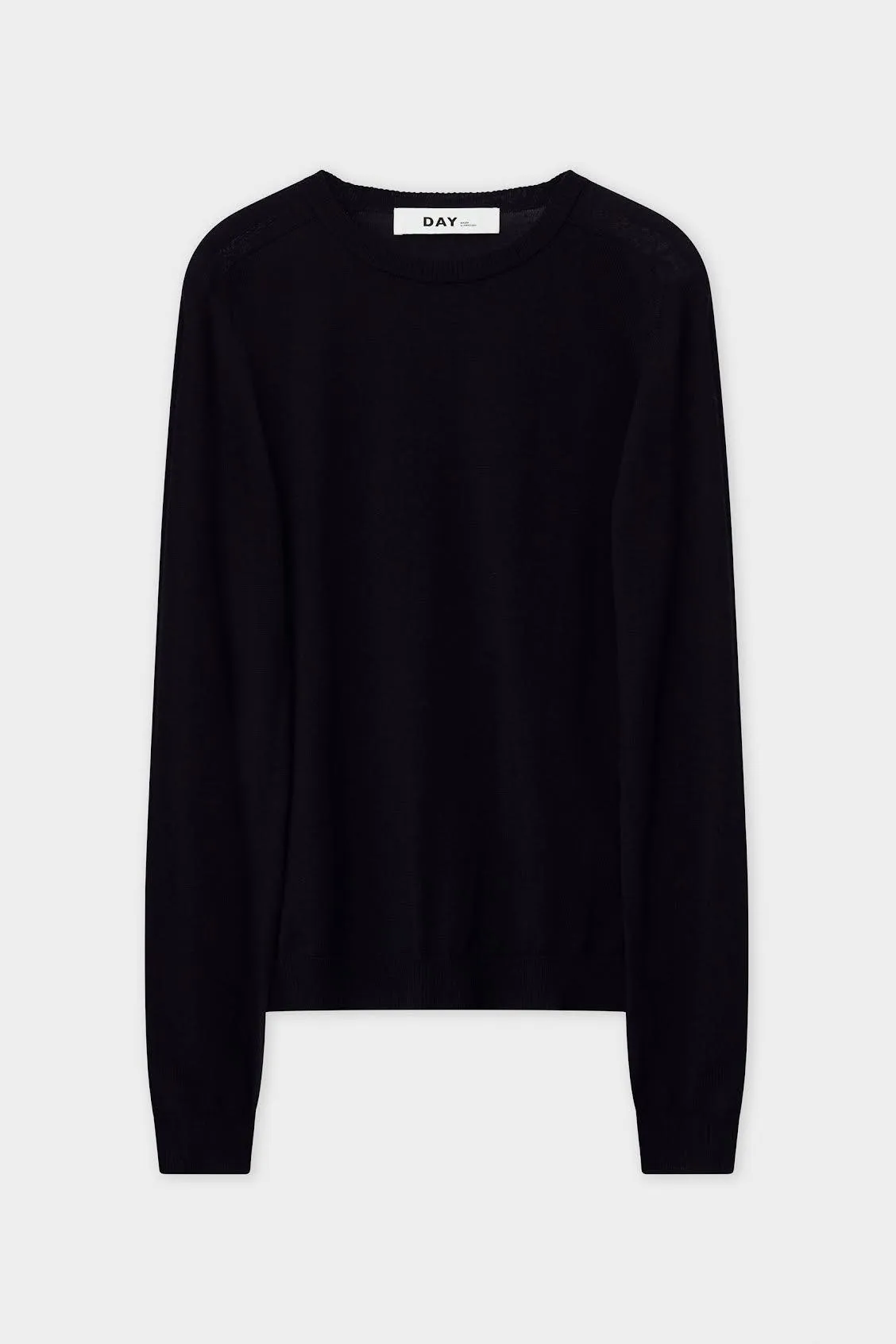 Annabelle Black Merino Top