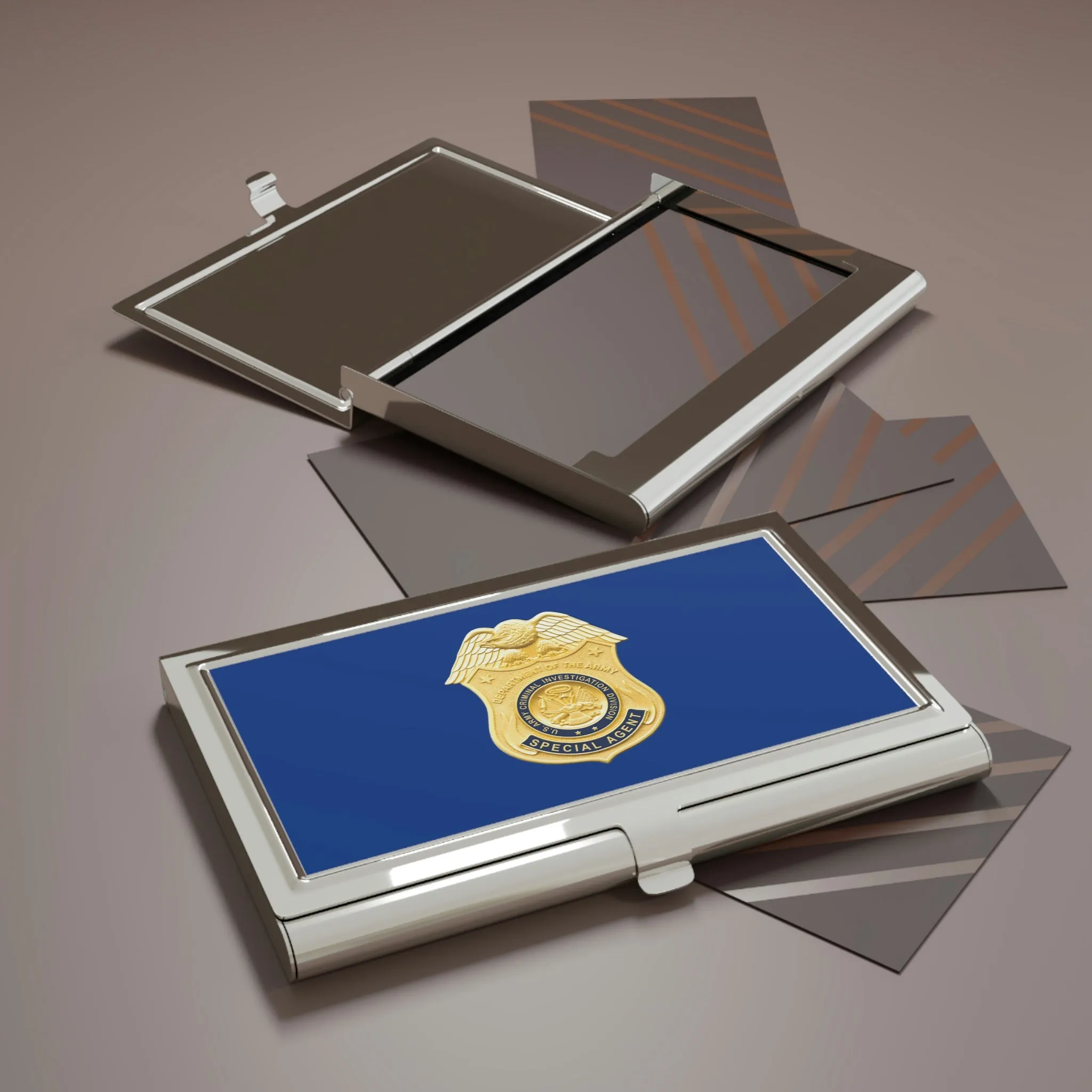 Army CID Badge - Business Card Holder