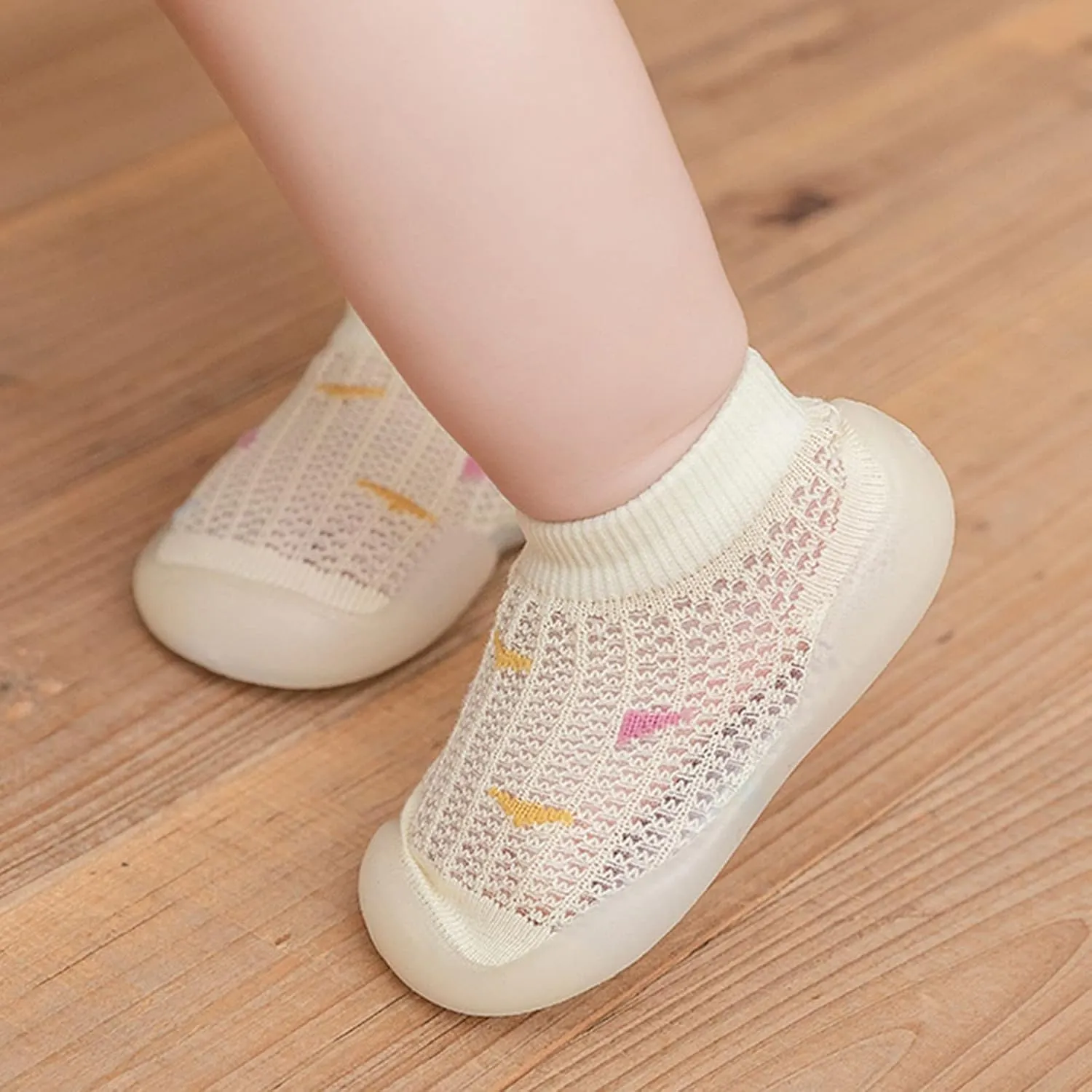 Baby Boy Shoes Infant Boys Girls Socks Shoes Toddler Breathable Mesh The Floor Socks Non Slip Prewalker Shoes Gift B