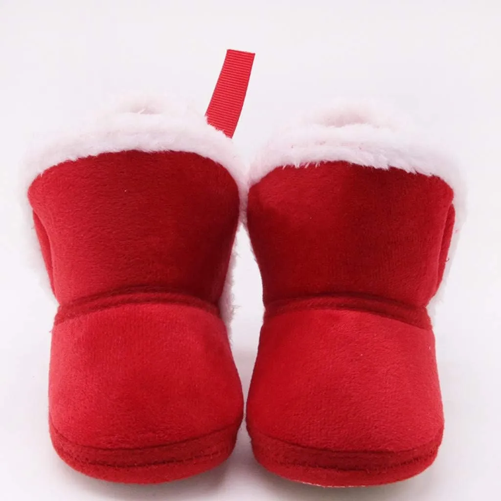Baby Girl Shoes Prewalker Baby Snow Warm Girls Winter Toddler Infant Boys Shoes -Slip Boots Baby Shoes Cute