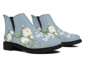 Be Not Afraid Neat Vibe Boots