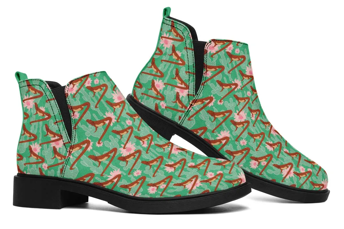 Bearded Dragon Pattern Neat Vibe Boots
