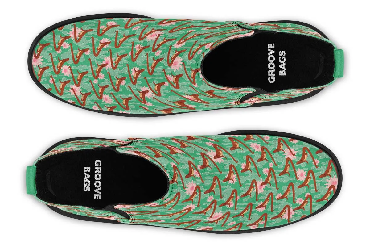 Bearded Dragon Pattern Neat Vibe Boots