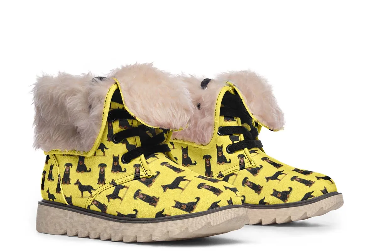Beauceron Pattern Polar Vibe Boots