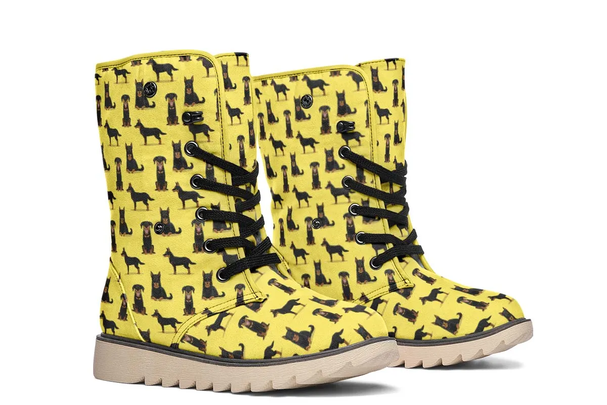 Beauceron Pattern Polar Vibe Boots