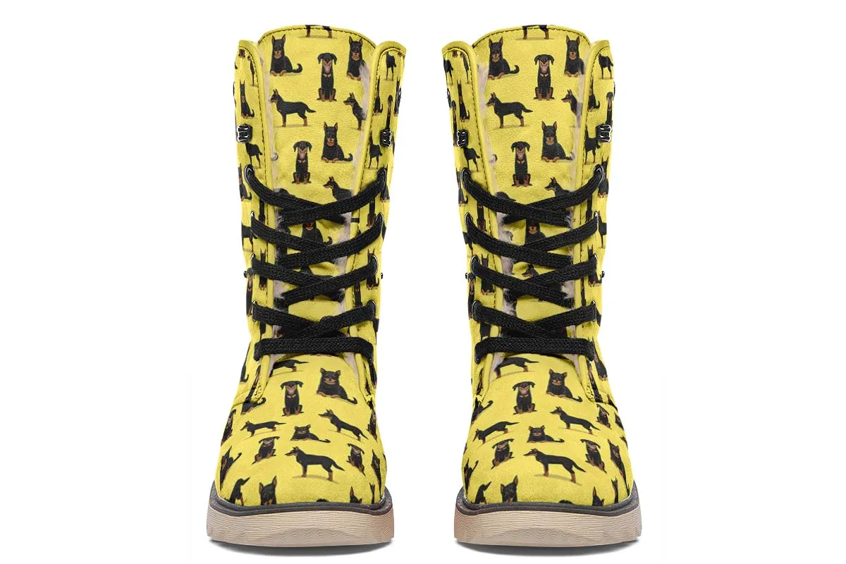 Beauceron Pattern Polar Vibe Boots