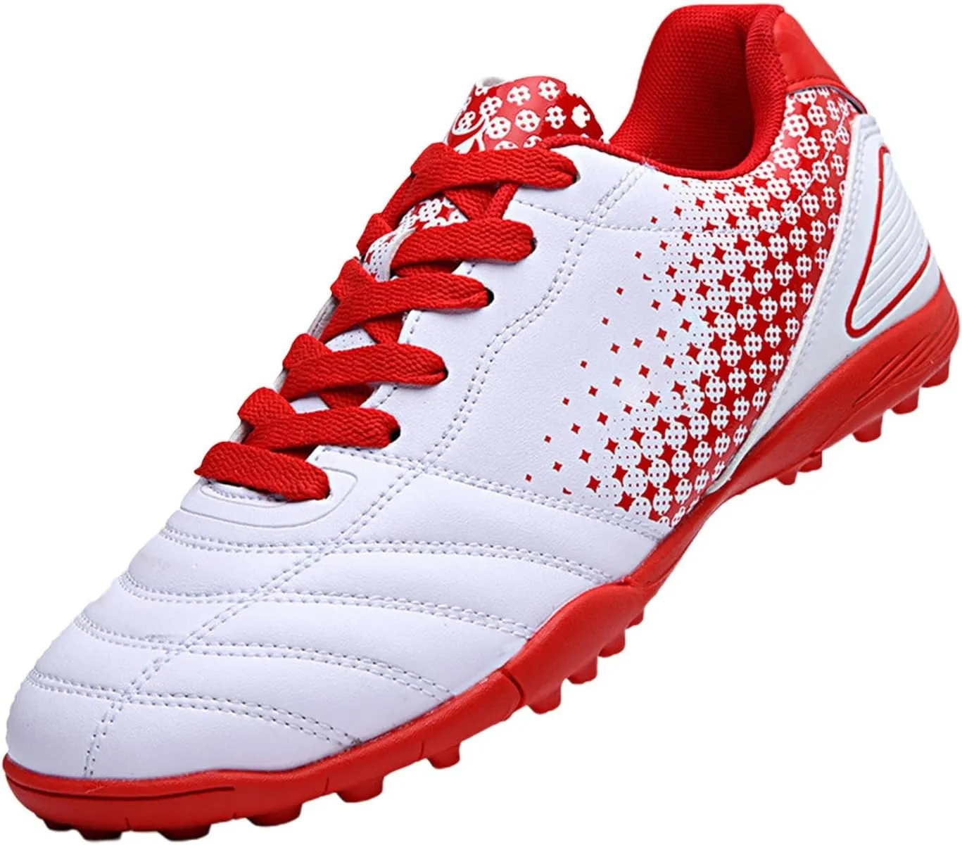 Big Kids' Soccer Shoes Low Top Unisex Running Training Sneakers Lightweight Breathable Outdoor Football Sneaker
