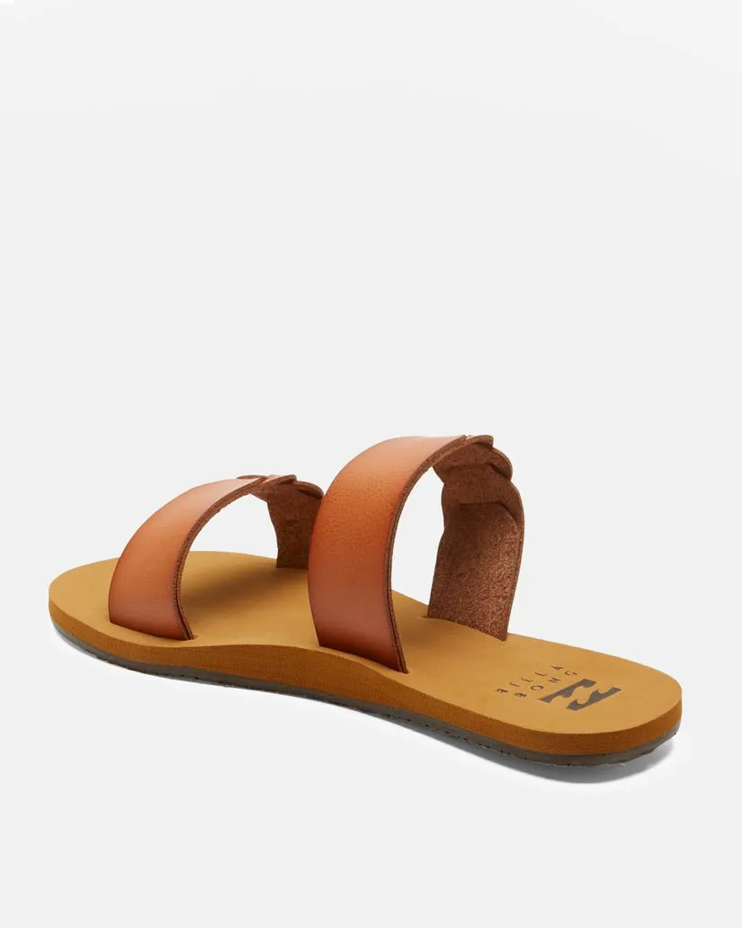 Billabong "Masey" Women's Slide Sandals - Tan