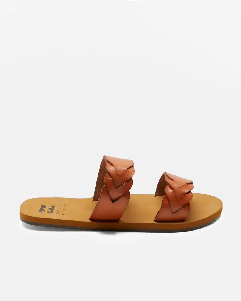 Billabong "Masey" Women's Slide Sandals - Tan