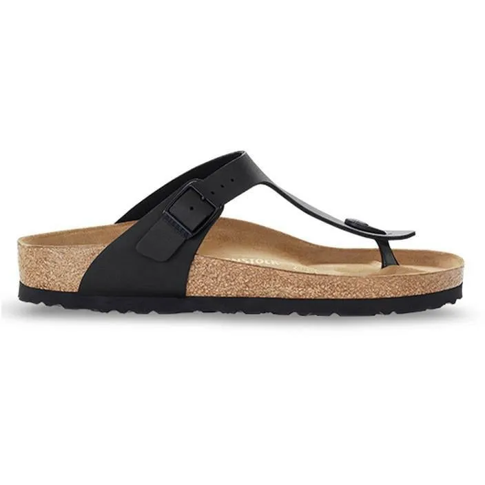 Birkenstock Gizeh Black Birko-Flor (Narrow)