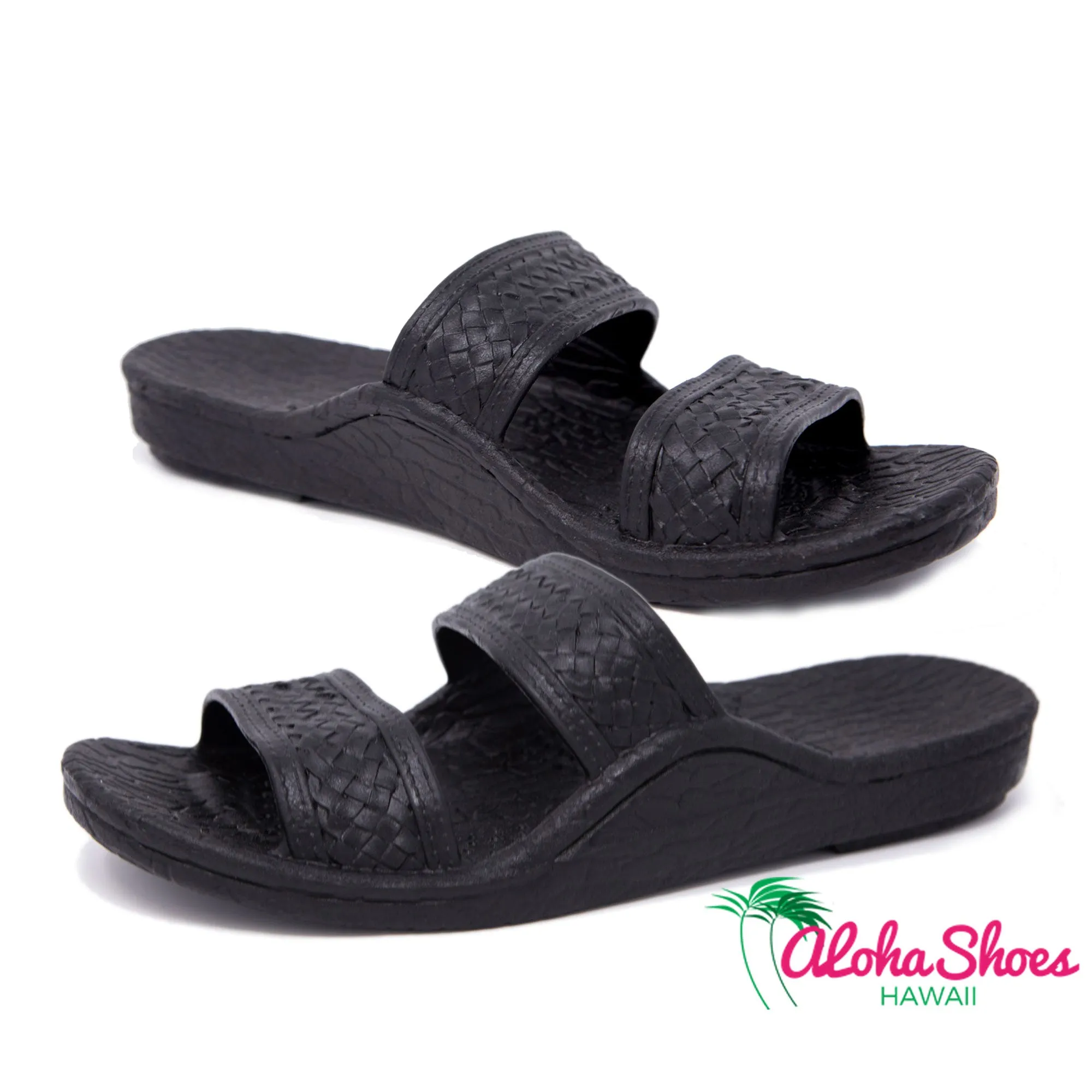 Black Jesus Sandals | Pali Hawaii Flexible Slide