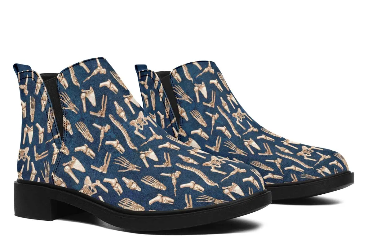 Bone Pattern Neat Vibe Boots