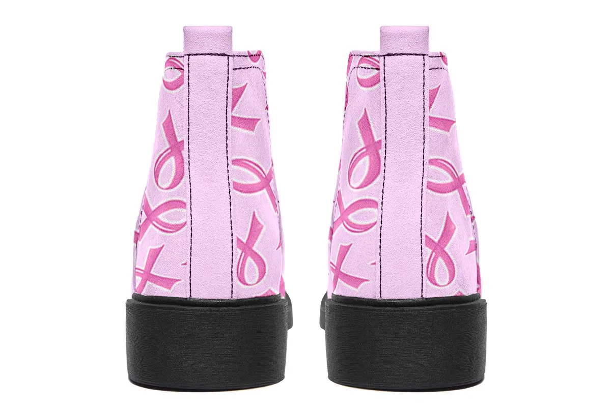 Breast Cancer Awareness Neat Vibe Boots