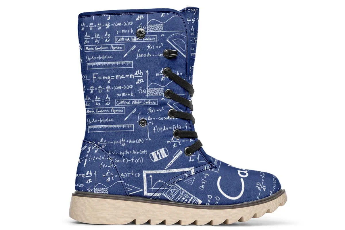 Calculus Pattern Polar Vibe Boots