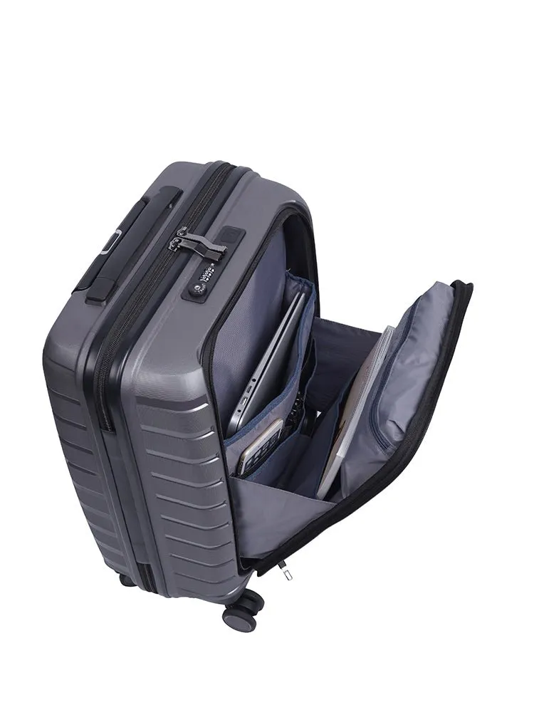 Cellini Microlite Trolley Carry On Business Case | Charcoal