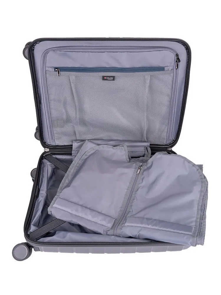 Cellini Microlite Trolley Carry On Business Case | Charcoal
