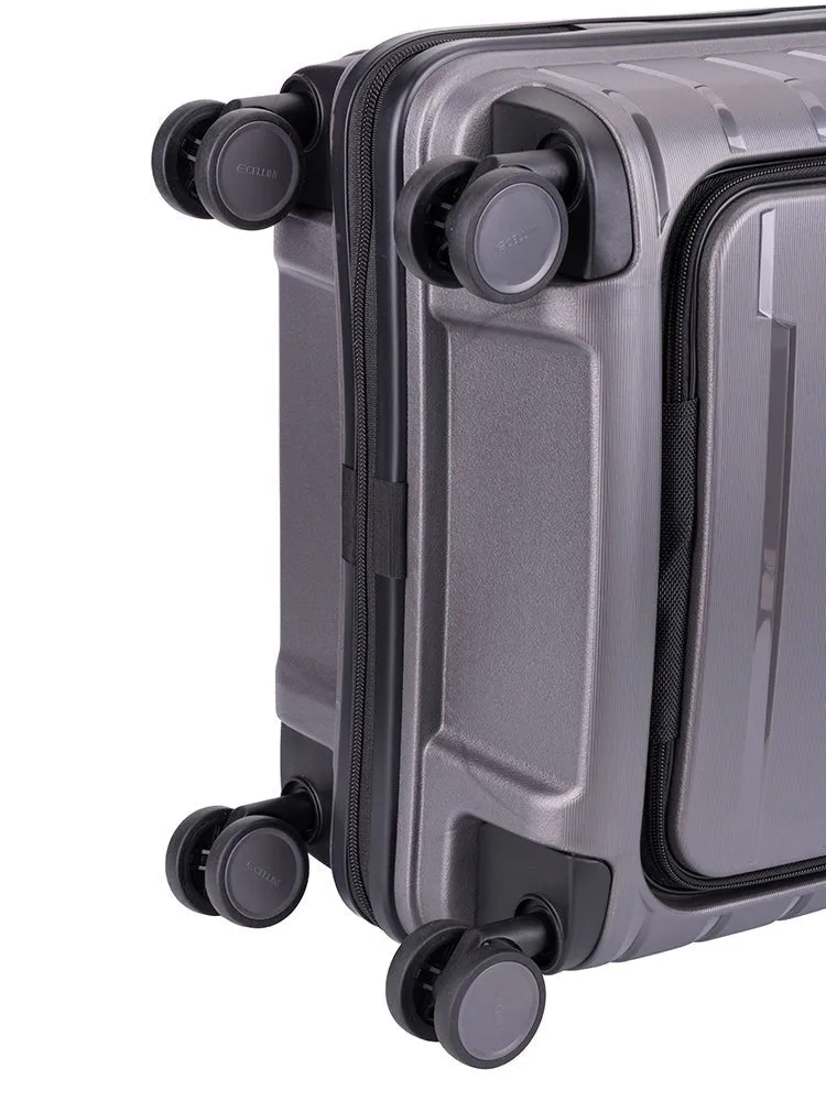 Cellini Microlite Trolley Carry On Business Case | Charcoal