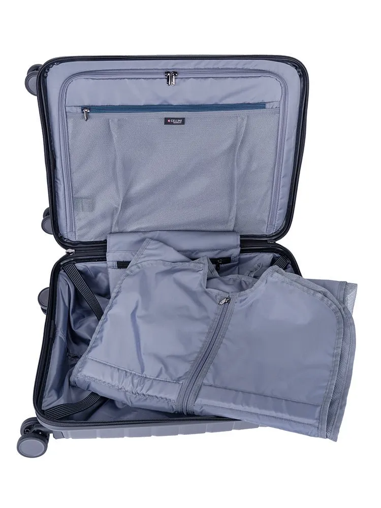 Cellini Microlite Trolley Carry On Business Trolley | Charcoal