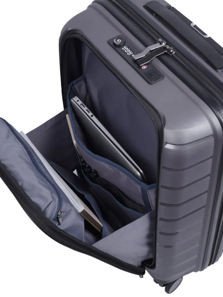 Cellini Microlite Trolley Carry On Business Trolley | Charcoal