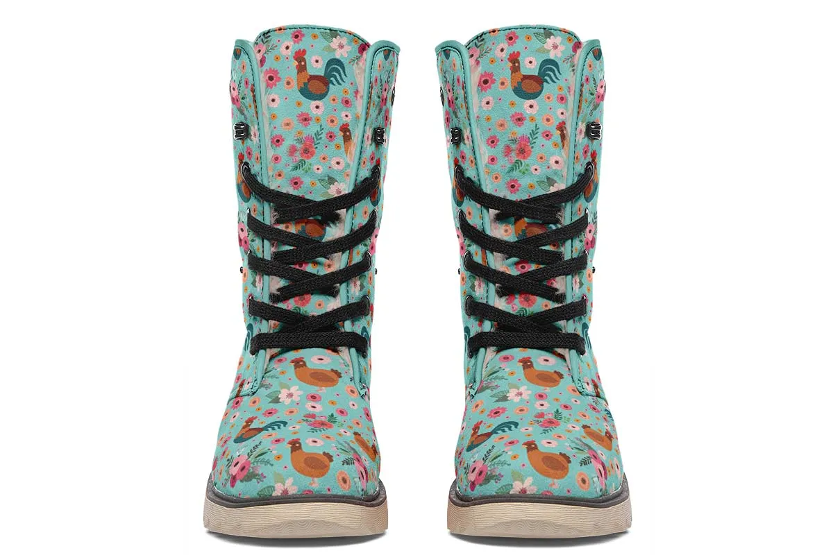 Chicken Flower Polar Vibe Boots
