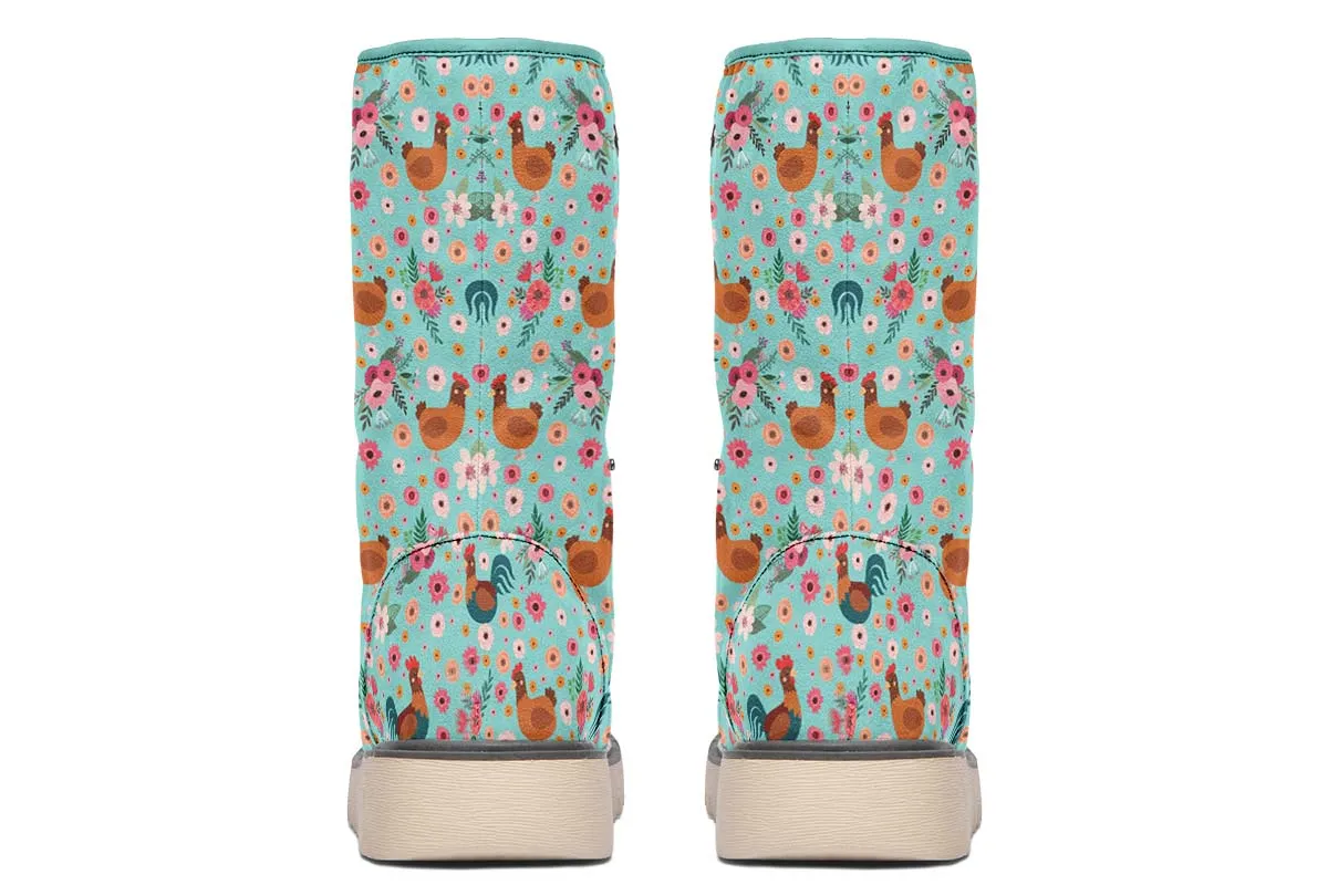 Chicken Flower Polar Vibe Boots