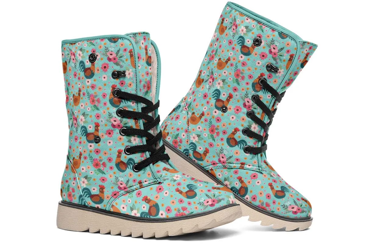 Chicken Flower Polar Vibe Boots