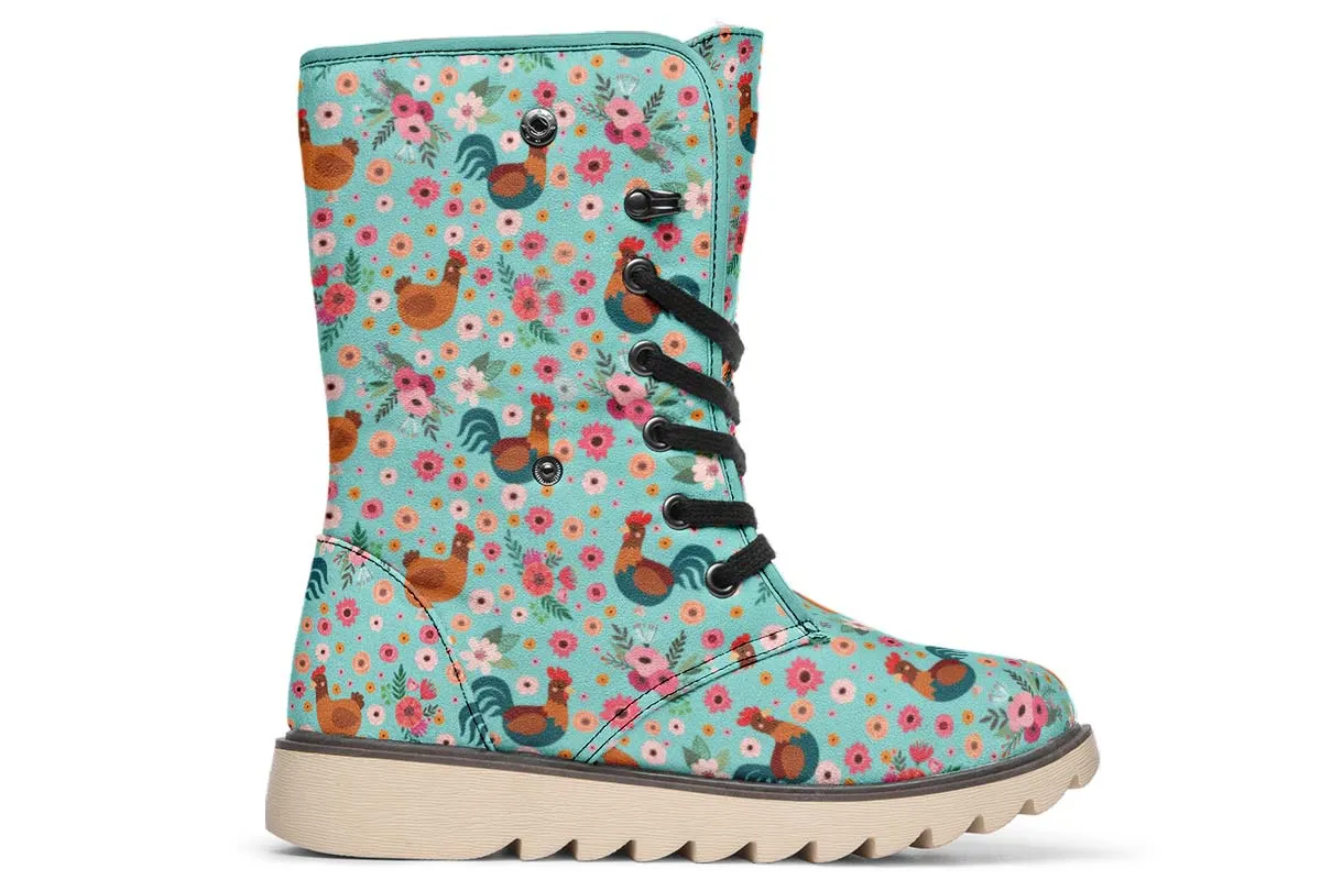 Chicken Flower Polar Vibe Boots