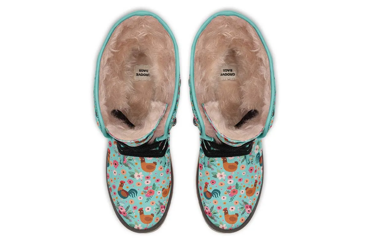 Chicken Flower Polar Vibe Boots
