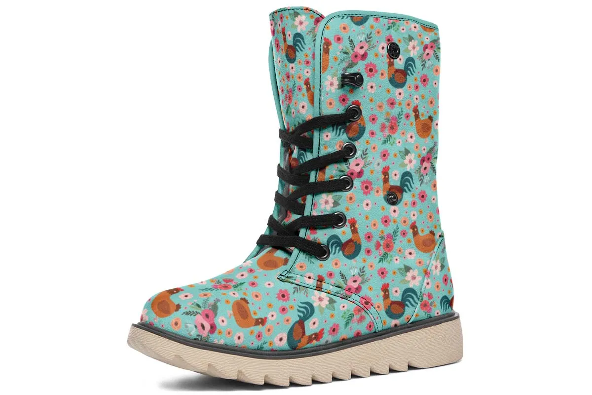 Chicken Flower Polar Vibe Boots