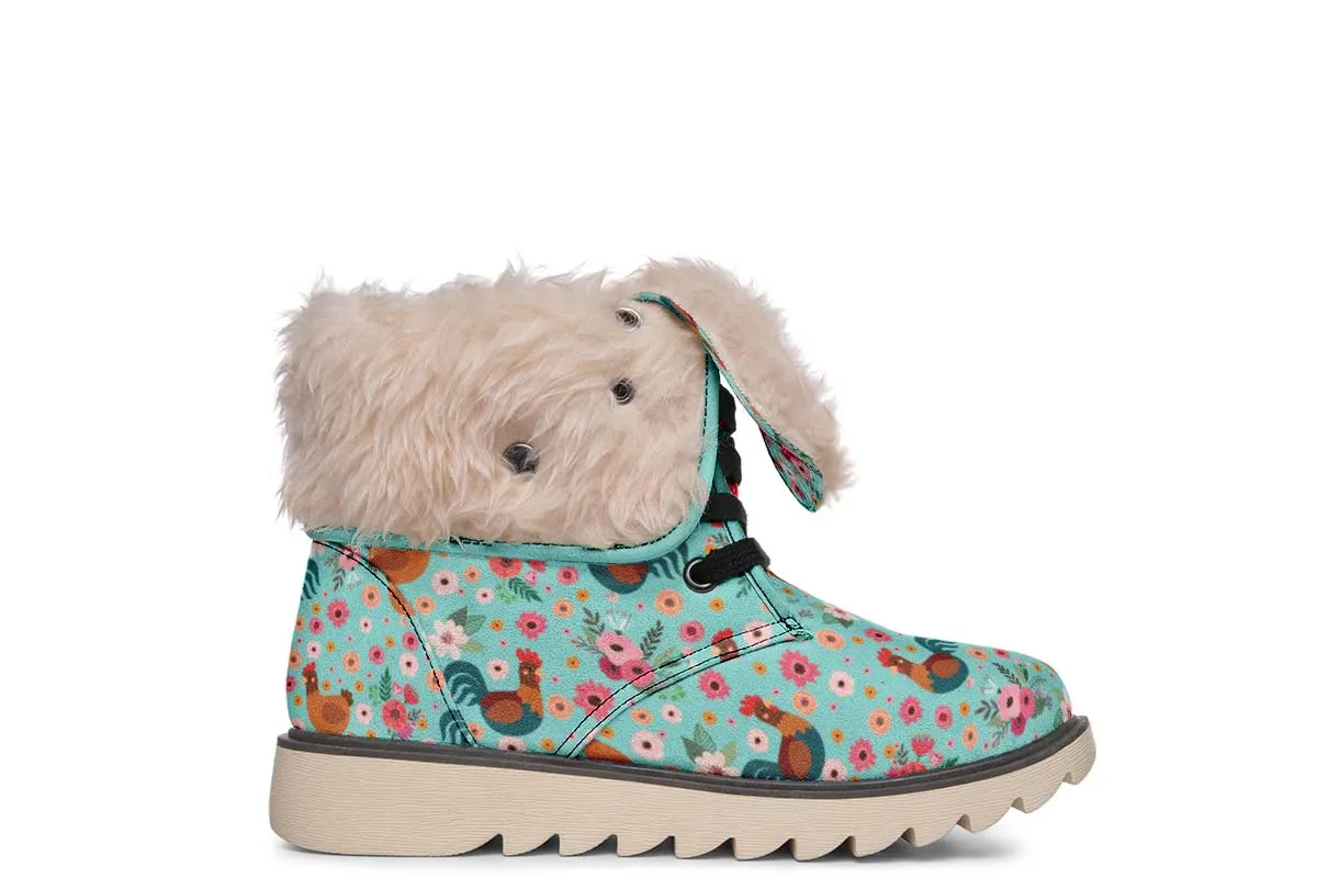 Chicken Flower Polar Vibe Boots
