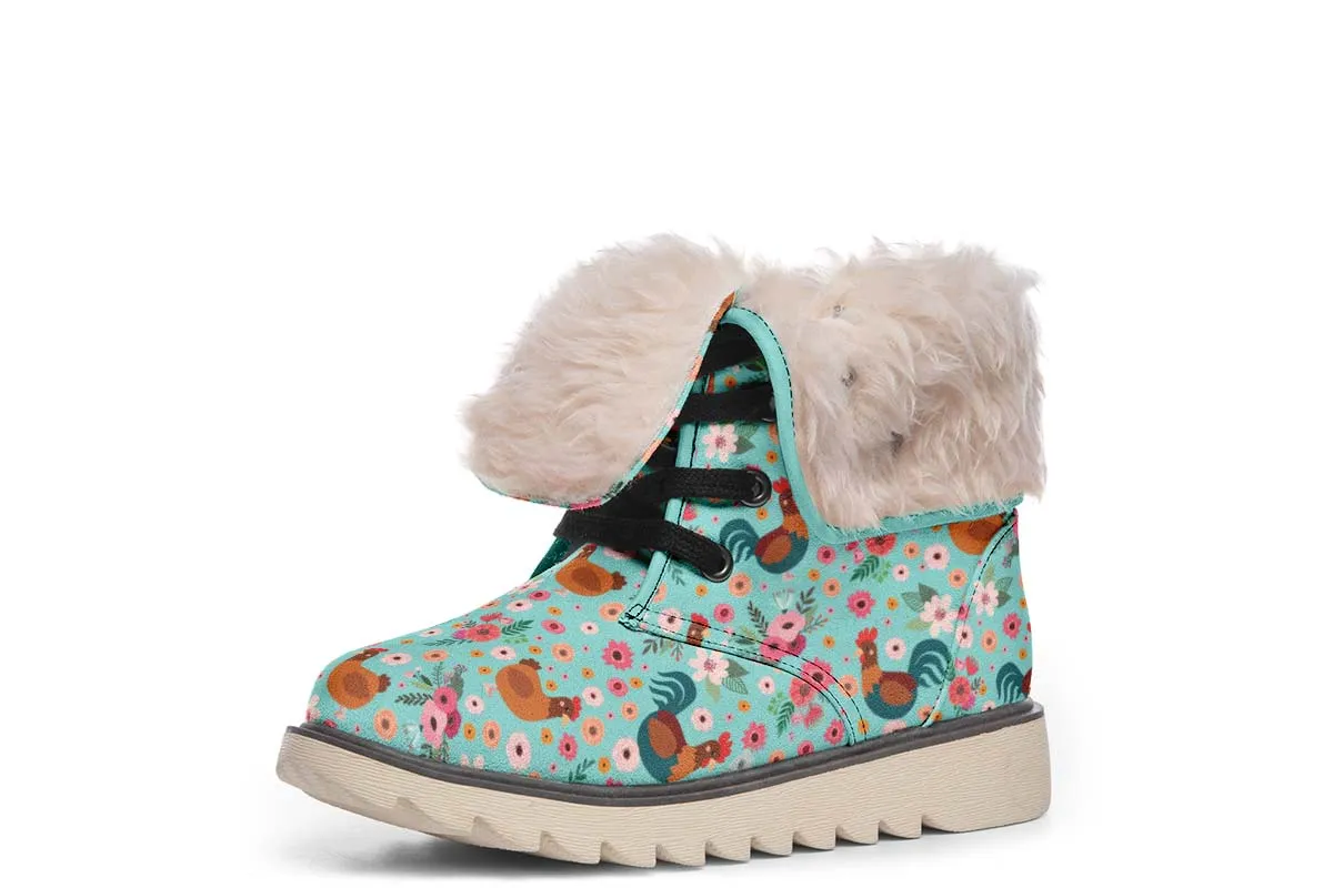 Chicken Flower Polar Vibe Boots