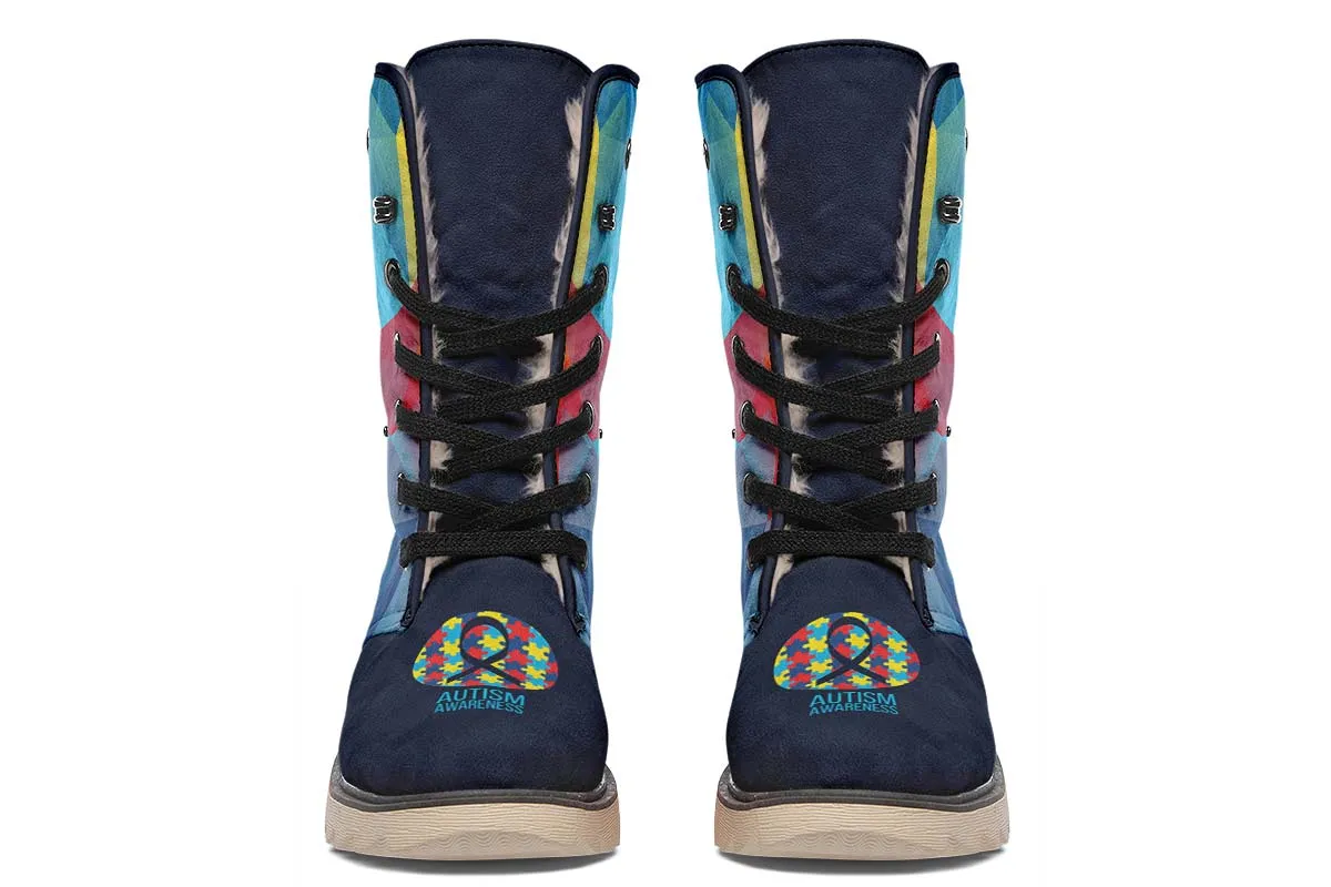 Colorful Autism Polar Vibe Boots