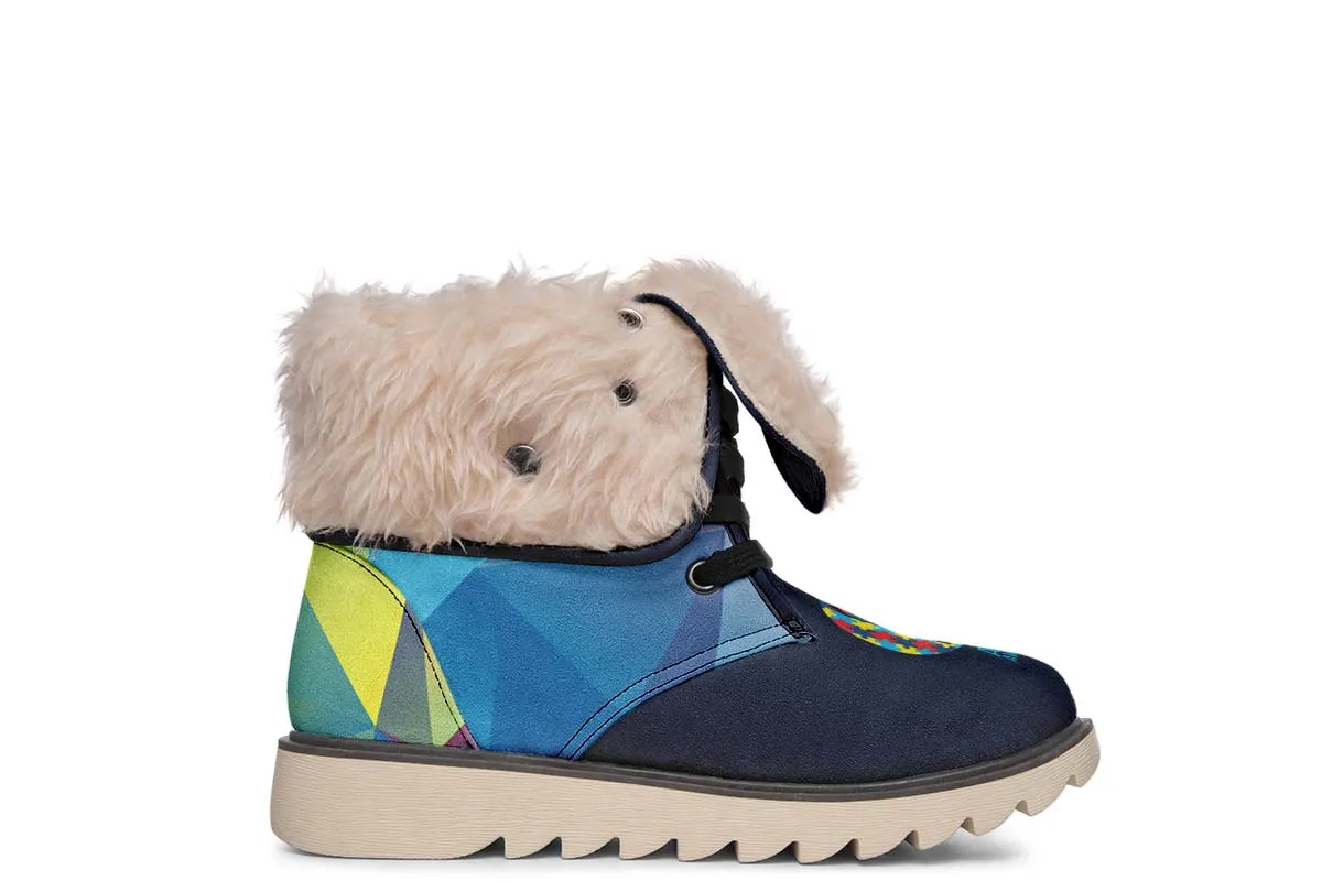 Colorful Autism Polar Vibe Boots