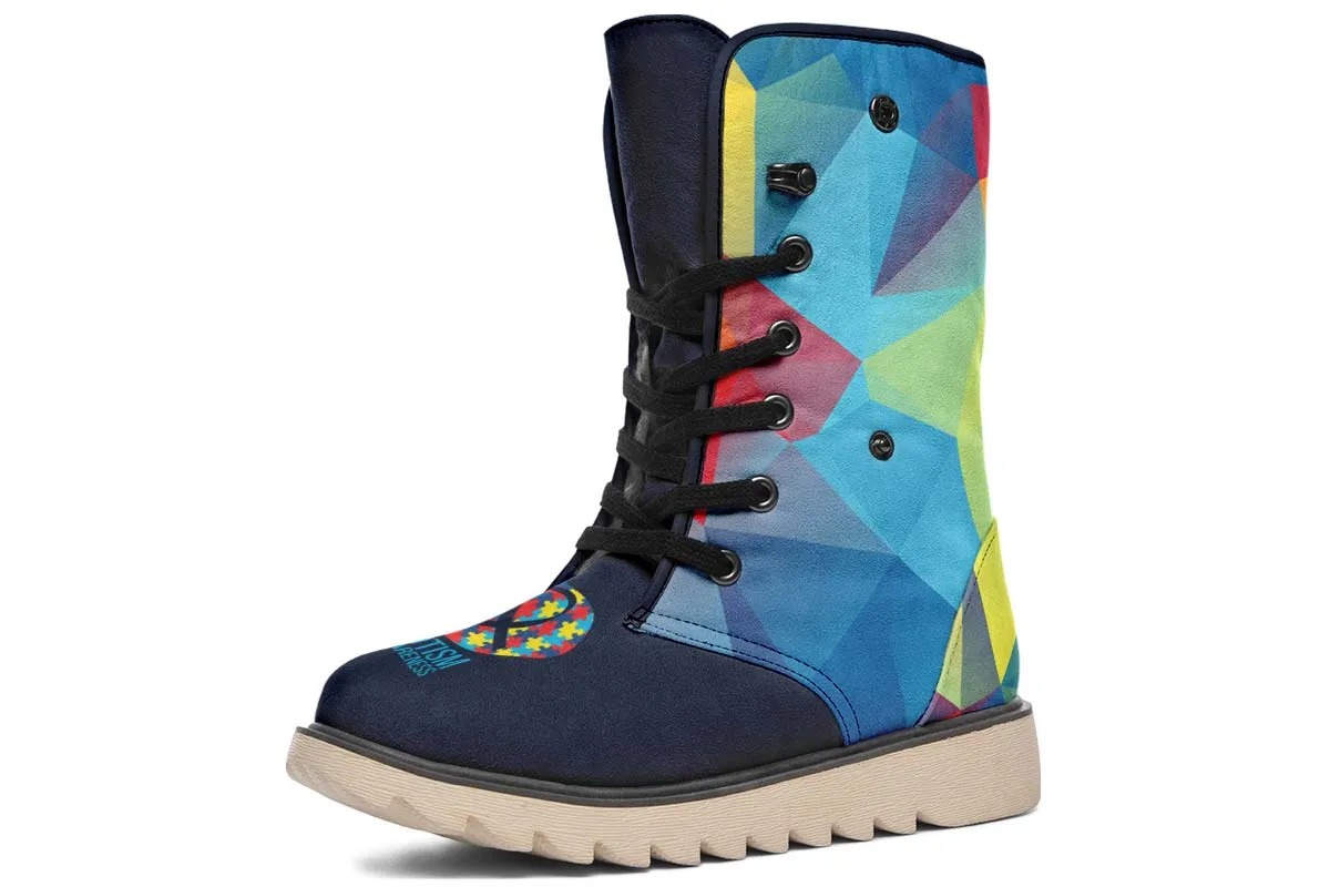 Colorful Autism Polar Vibe Boots