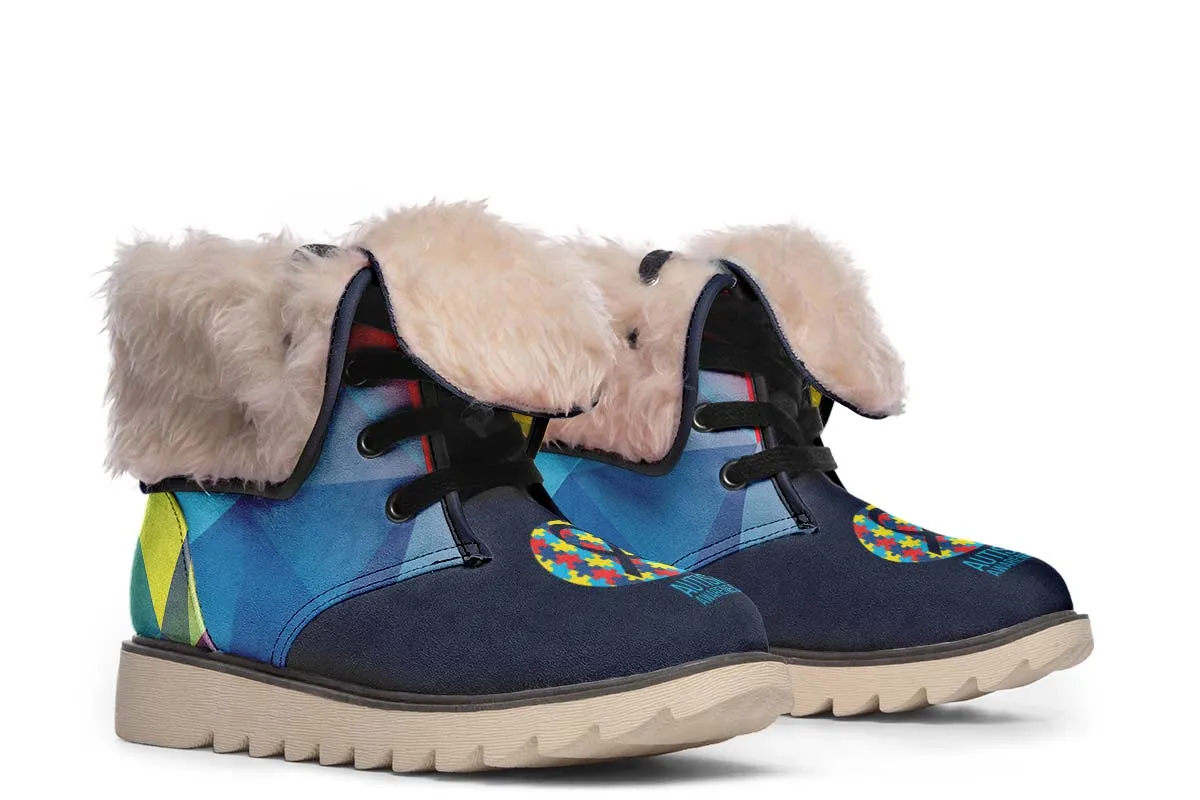 Colorful Autism Polar Vibe Boots