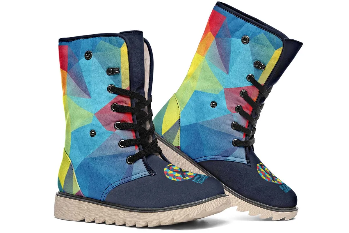 Colorful Autism Polar Vibe Boots
