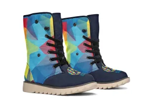 Colorful Autism Polar Vibe Boots
