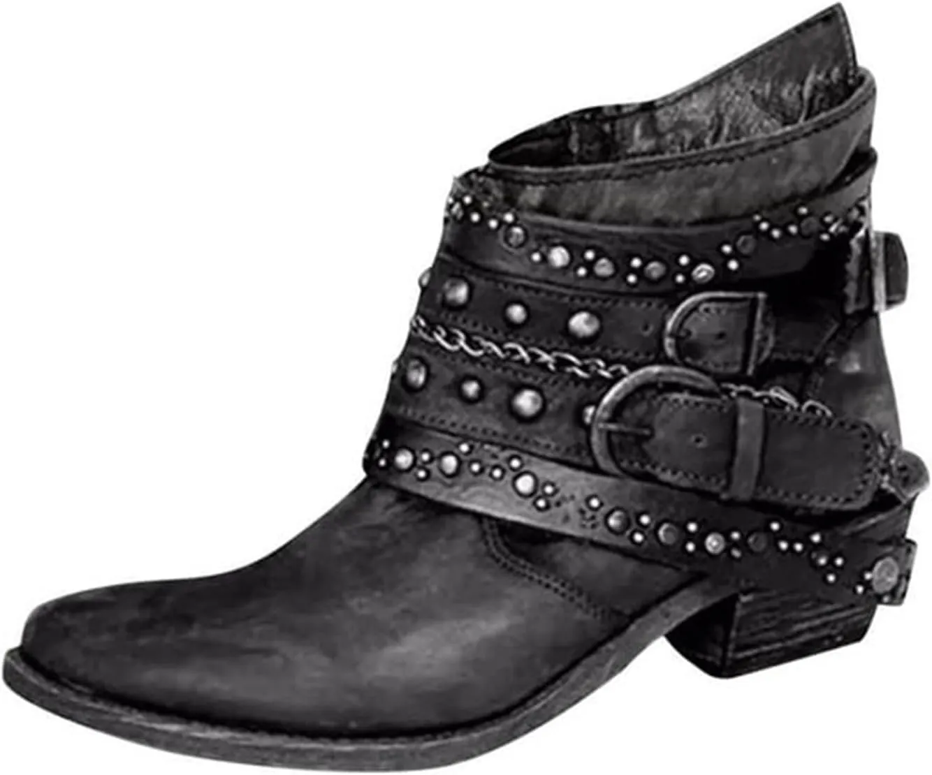 Combat Boots Womens Ankle Ankle Booties for Women Dressy Womens Fashion Boots Fall Work Boot Shoe Laces Men Fashion Round Toe Lug Sole Low Heel Chelsea Fashion