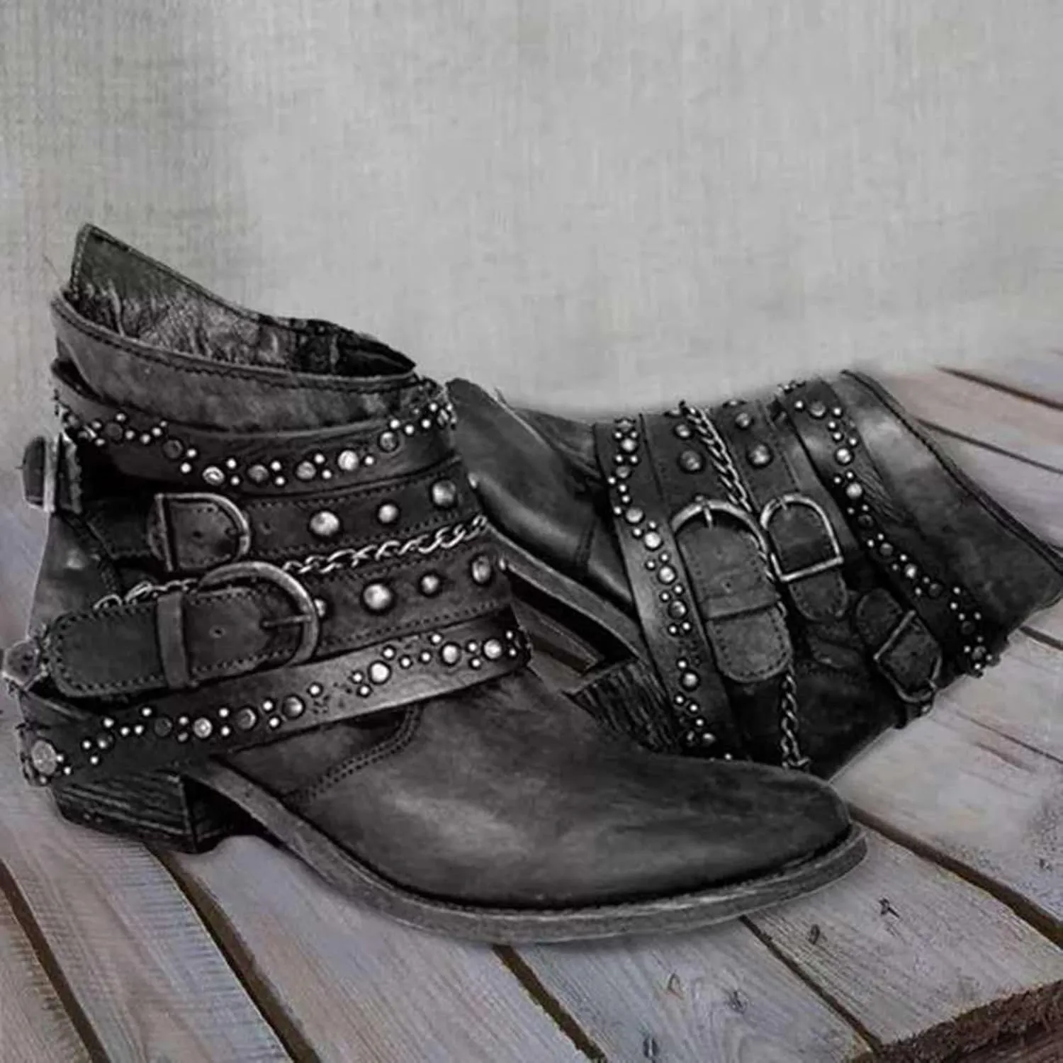 Combat Boots Womens Ankle Ankle Booties for Women Dressy Womens Fashion Boots Fall Work Boot Shoe Laces Men Fashion Round Toe Lug Sole Low Heel Chelsea Fashion