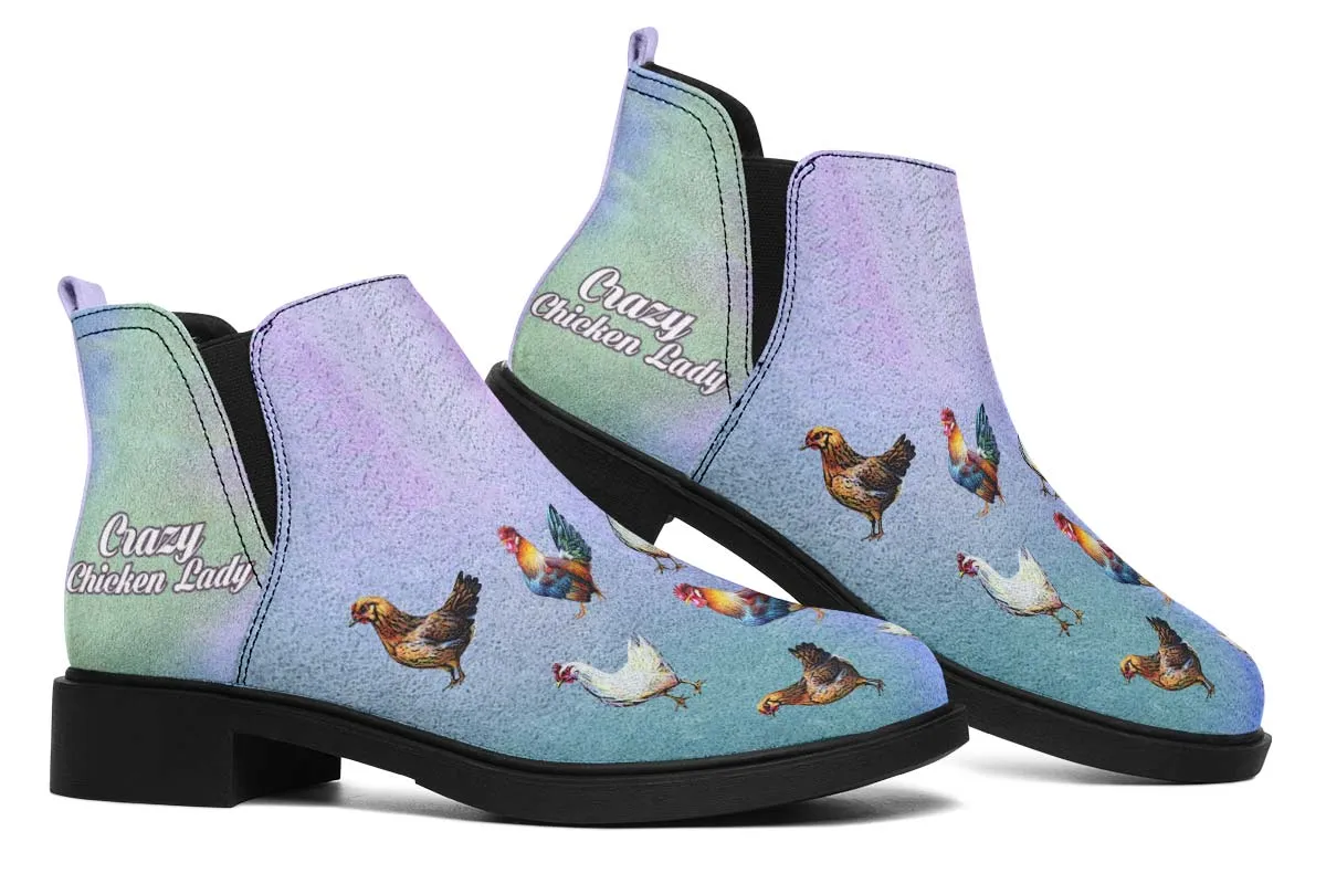 Crazy Chicken Lady Neat Vibe Boots