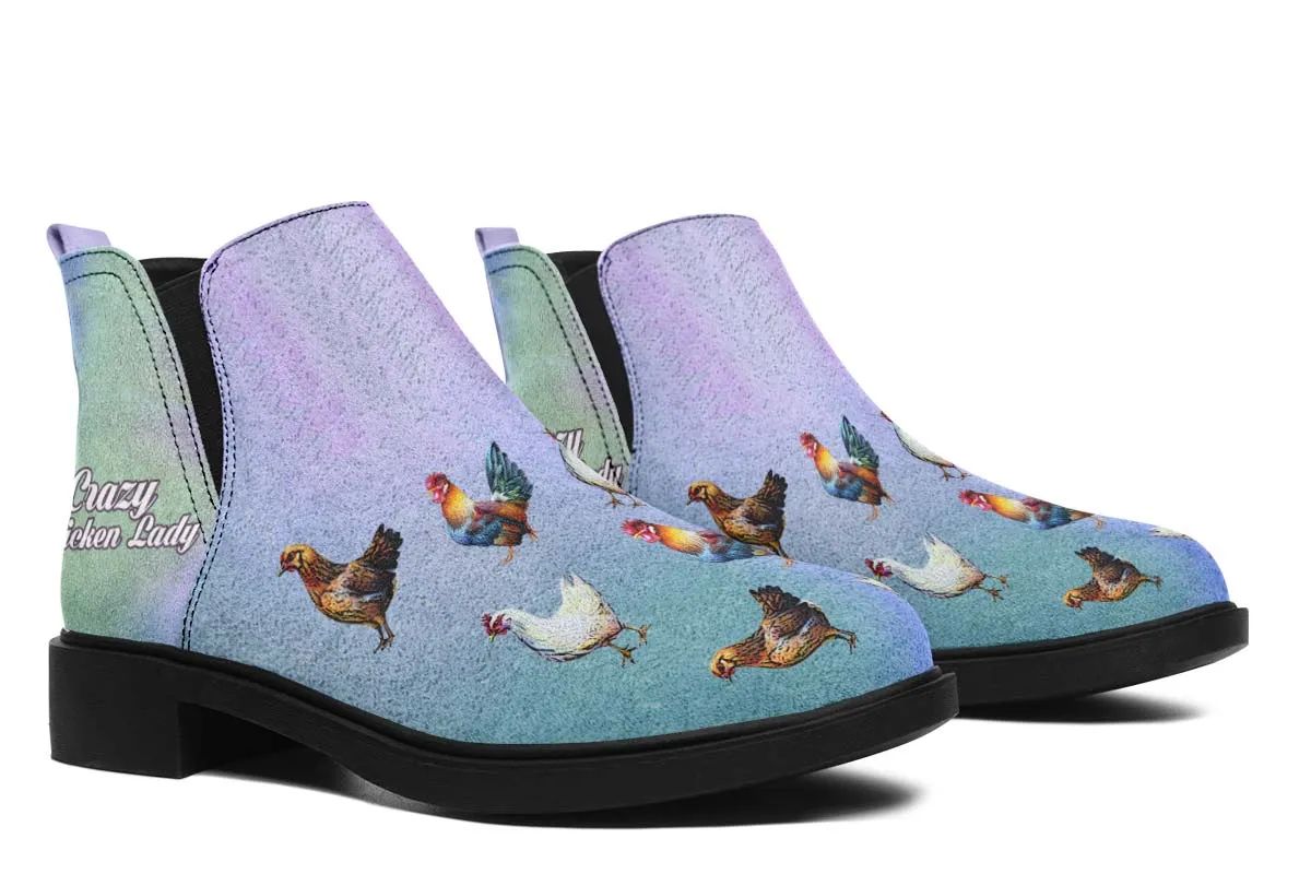 Crazy Chicken Lady Neat Vibe Boots