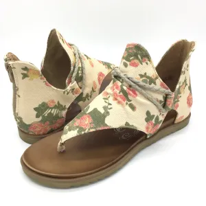 Cream Floral Very G Sparta Sandals