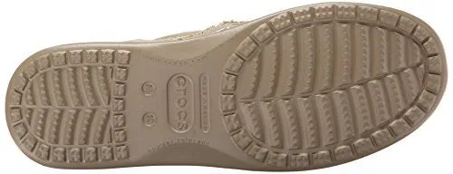 Crocs Men's Santa Cruz Slip-On Loafer,Khaki/Khaki,12 (D)M US