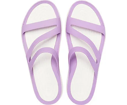 Crocs Womens Swiftwater Sandals - Orchid