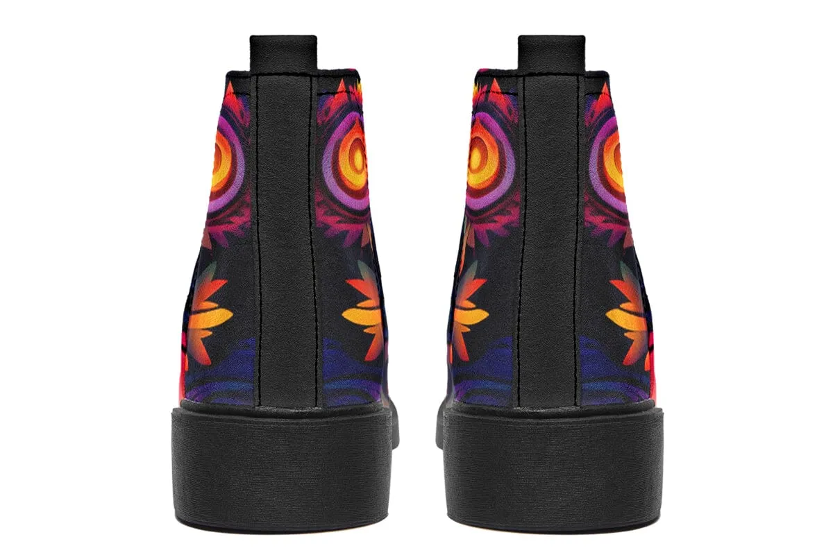 Cyber Lights Neat Vibe Boots