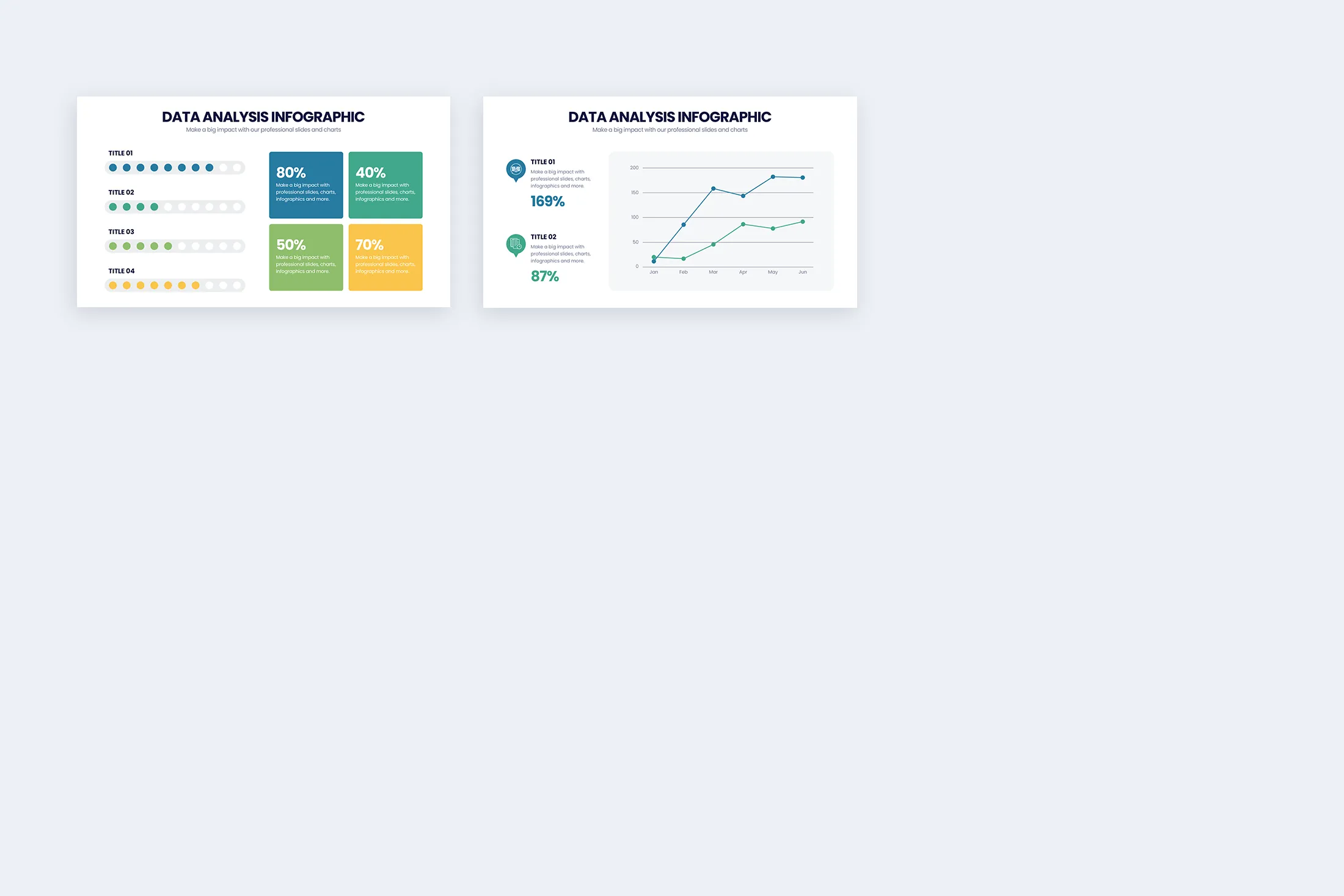Data Analysis Powerpoint Infographic Template