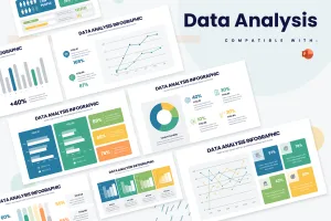 Data Analysis Powerpoint Infographic Template