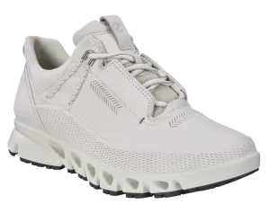 ECCO Multi Vent Low GTX White Ladies Leather Gore-tex Sneakers