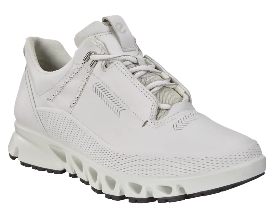 ECCO Multi Vent Low GTX White Ladies Leather Gore-tex Sneakers