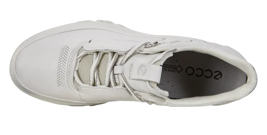 ECCO Multi Vent Low GTX White Ladies Leather Gore-tex Sneakers